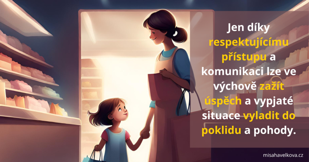 spokojená máma, spokojené dítě