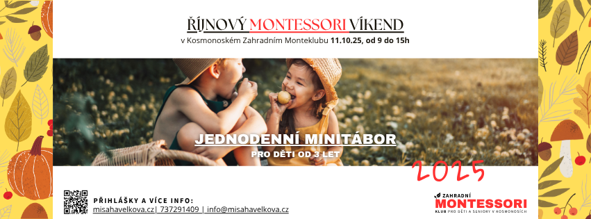 Montessori víkend říjen